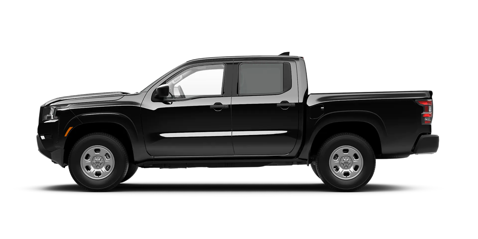 2022 Frontier Crew Cab S 4x2 in Super Black | Courtesy Nissan PA in Altoona PA