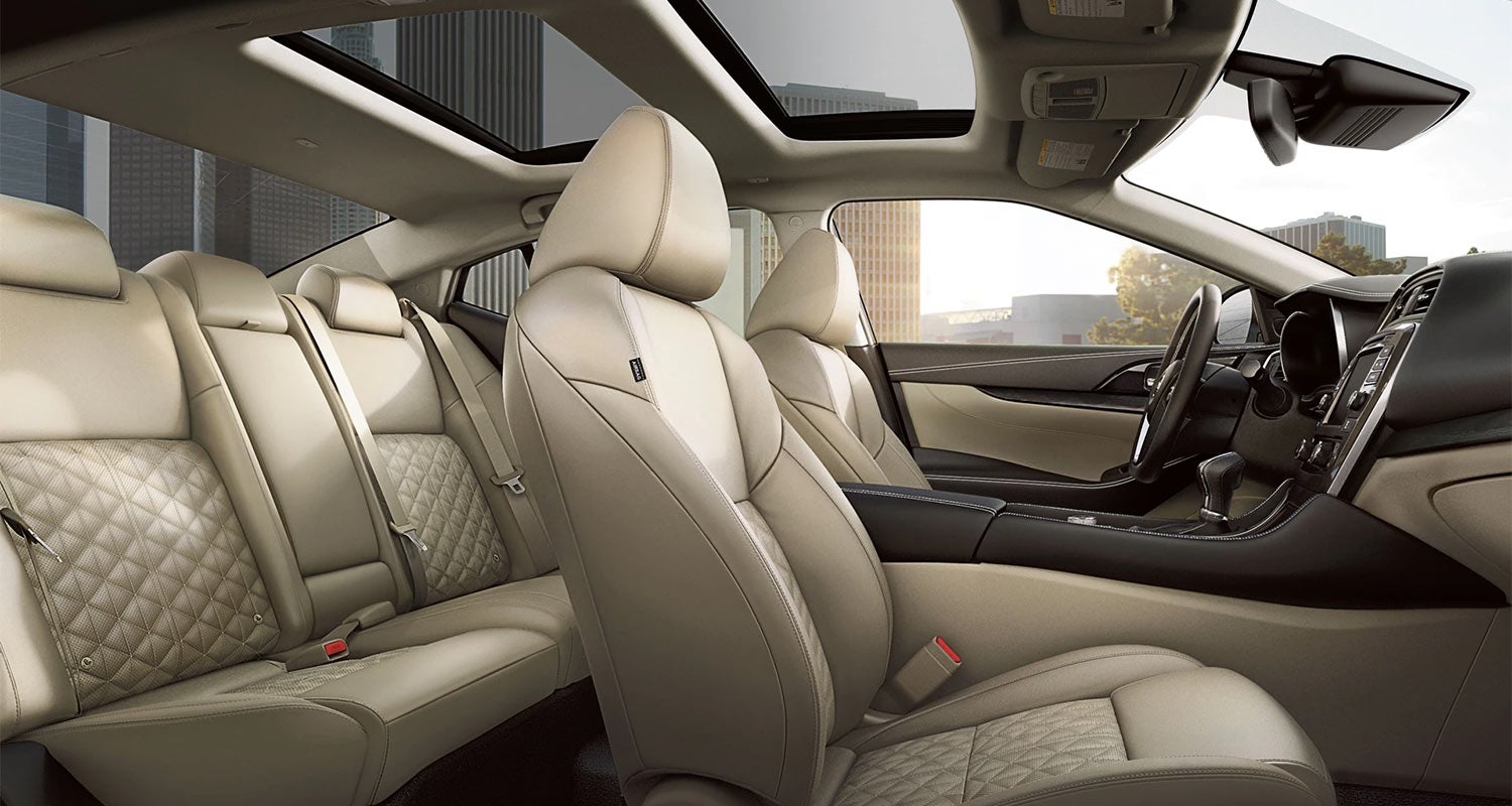 2022 Nissan Maxima showing luxurious leather front seats | Courtesy Nissan PA in Altoona PA