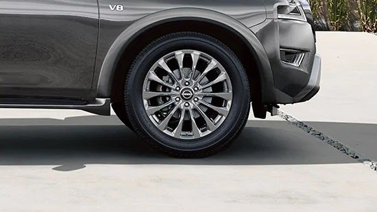 2023 Nissan Armada wheel and tire | Courtesy Nissan PA in Altoona PA
