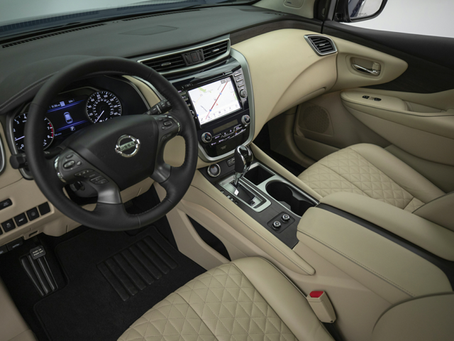 Interior front seat view in a 2024 Nissan Murano | Nissan dealer in Altoona, PA | Courtesy Nissan PA