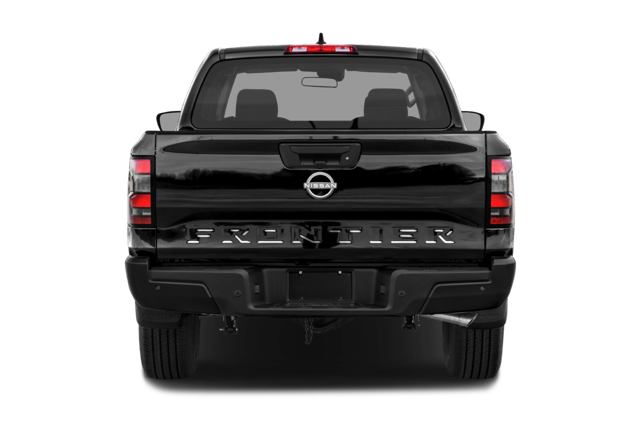 Rear view of a black 2024 Nissan Frontier | Nissan dealer in Altoona, PA | Courtesy Nissan PA