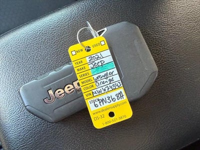 2021 Jeep Wrangler 4xe Unlimited Rubicon 4x4