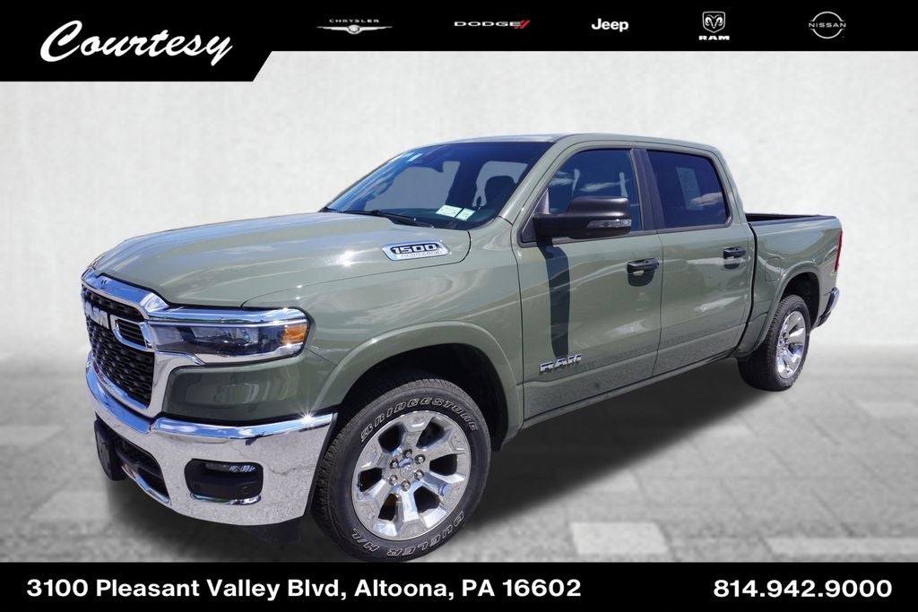 2026 RAM 1500 Big Horn Crew Cab 4x4 5'7' Box