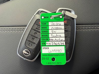 2026 Nissan Sentra SV