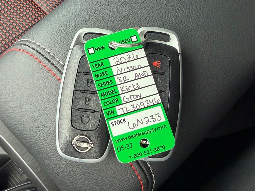 2026 Nissan Kicks SR