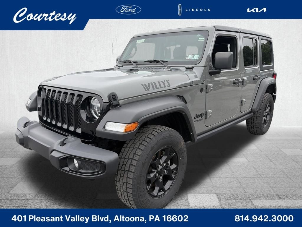 2022 Jeep Wrangler Unlimited Willys